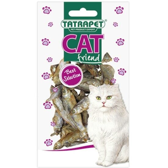 Sušené rybky pro kočku 30 g