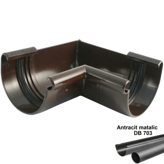Roh vnitřní antracit-metalic 125 mm