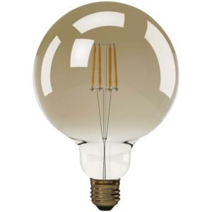 LED žárovka Vintage G125 4W E27 teplá bílá+