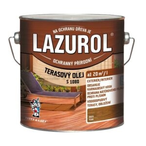 Lazurol terasový olej teak 2