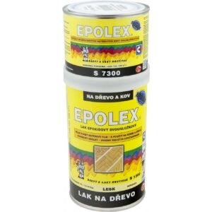 Epolex dvousložkový lak na dřevo + tužidlo 0